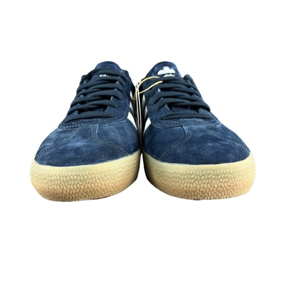 Adidas Men's Gazelle Adv Navy Blue White Gum Shoes H04905 Sizes 8 - 12 - Picture 5 of 9